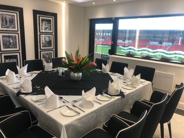 executive box at club doncaster sports village