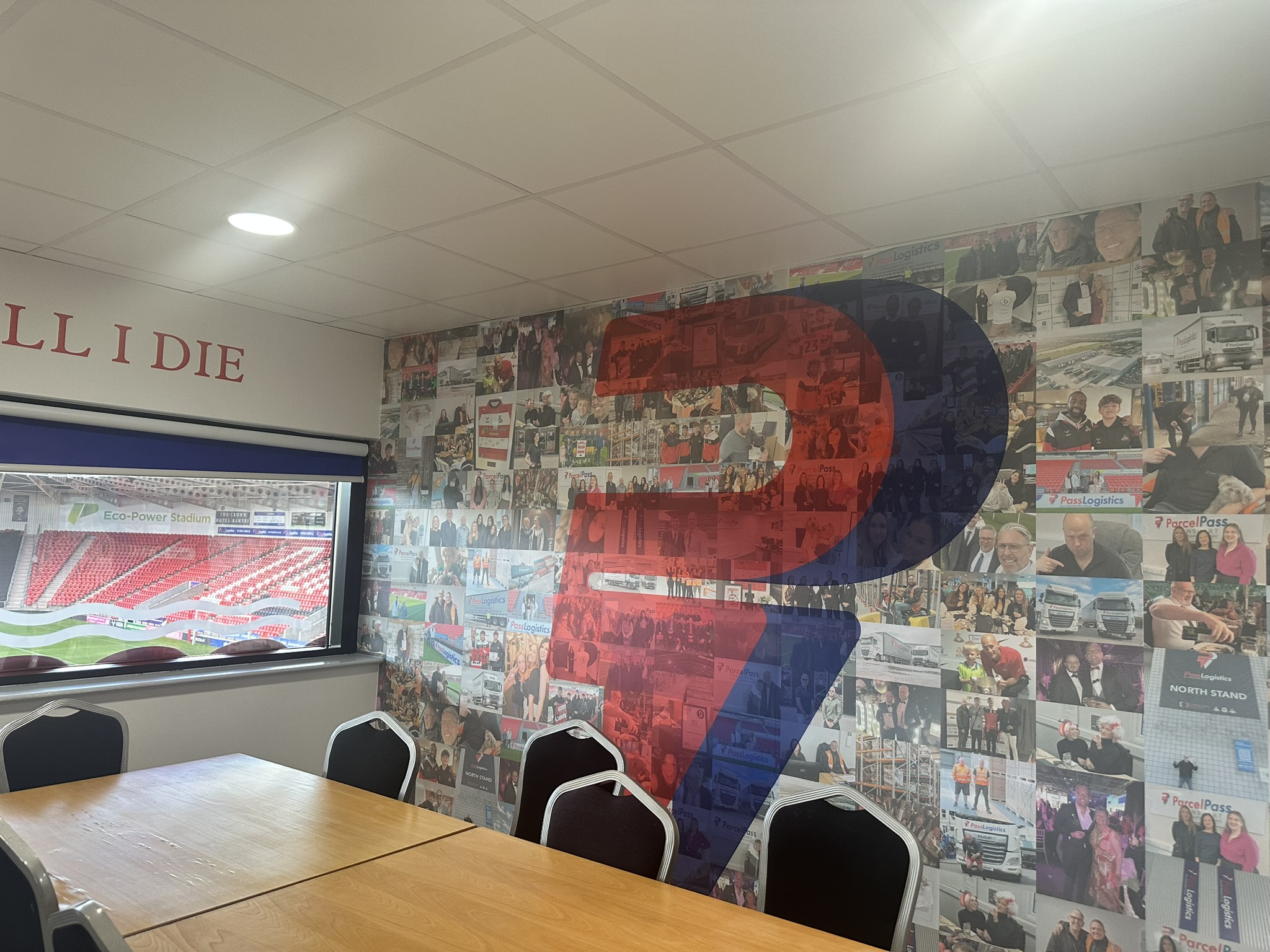 pass logistics executive box at club doncaster sports village